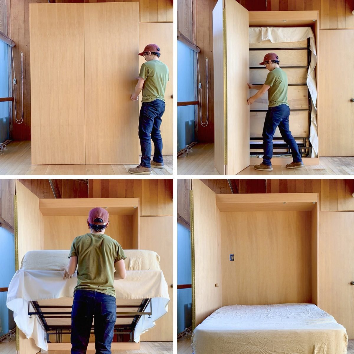 Lee Buchanan's Murphy Bed Build Shows Big Ideas Can Fit into Small Spaces