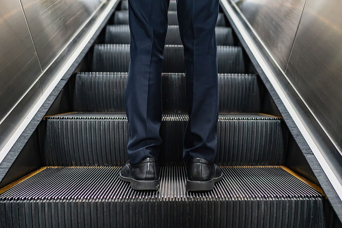 What Those Brushes on Escalators Are Really For