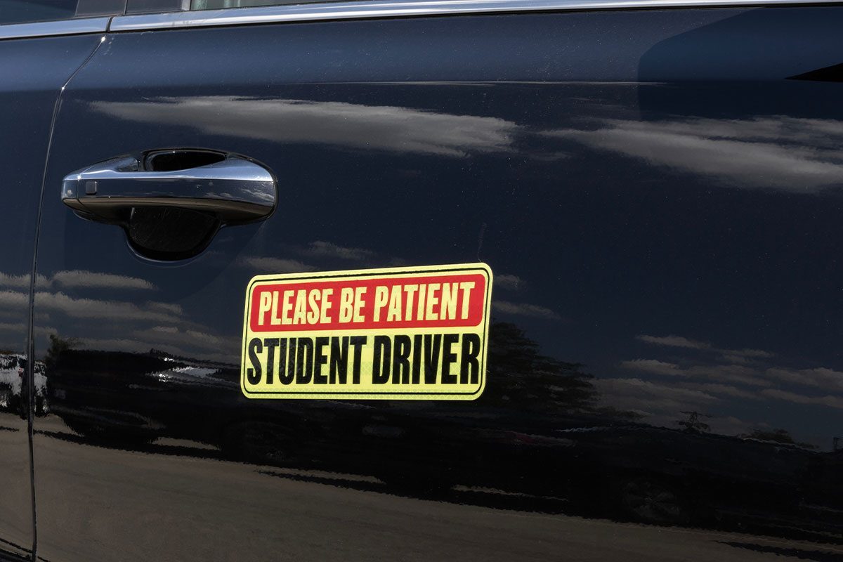 Student Driver Stickers—Do They Really Do Anything?