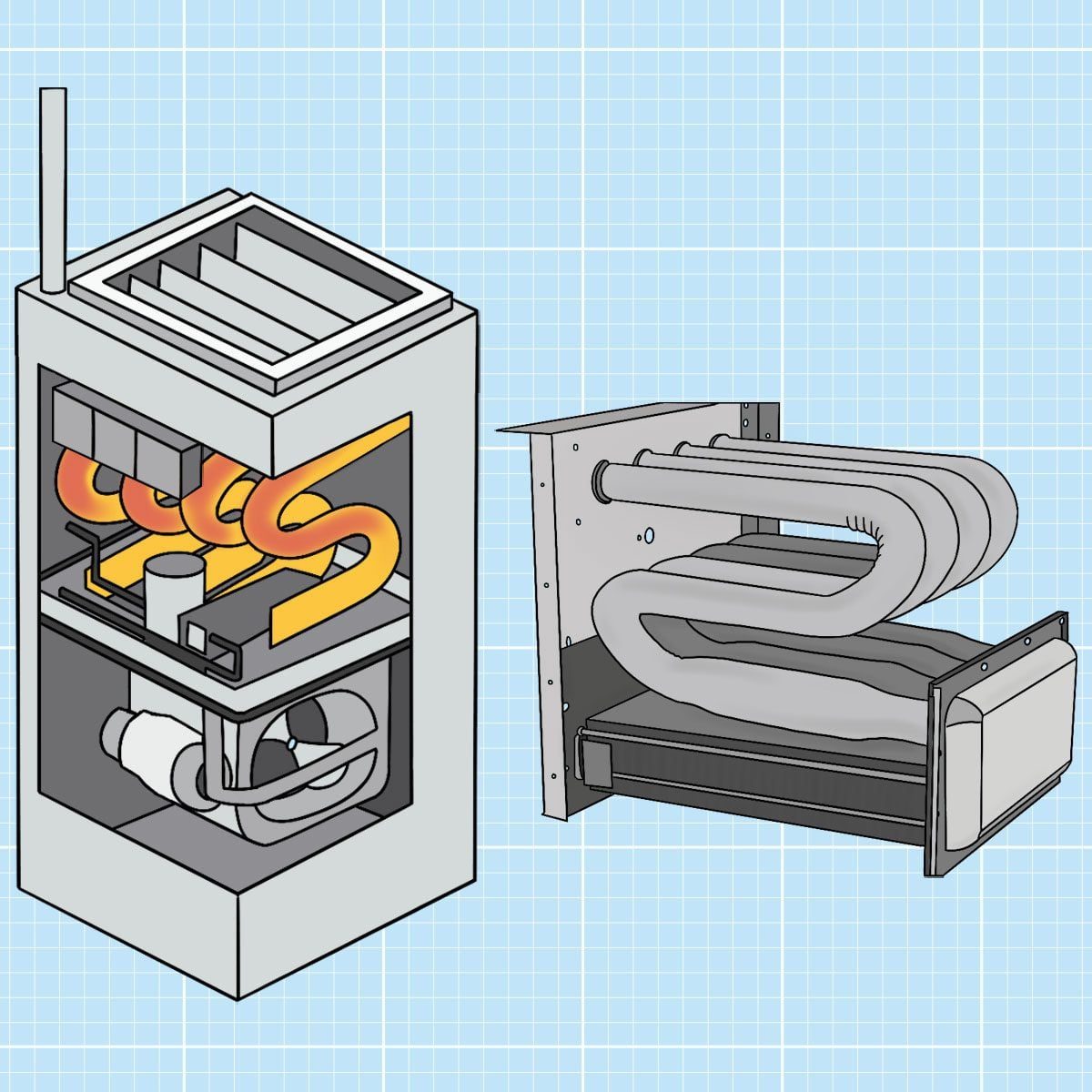 Furnace Heat Exchanger Diagram