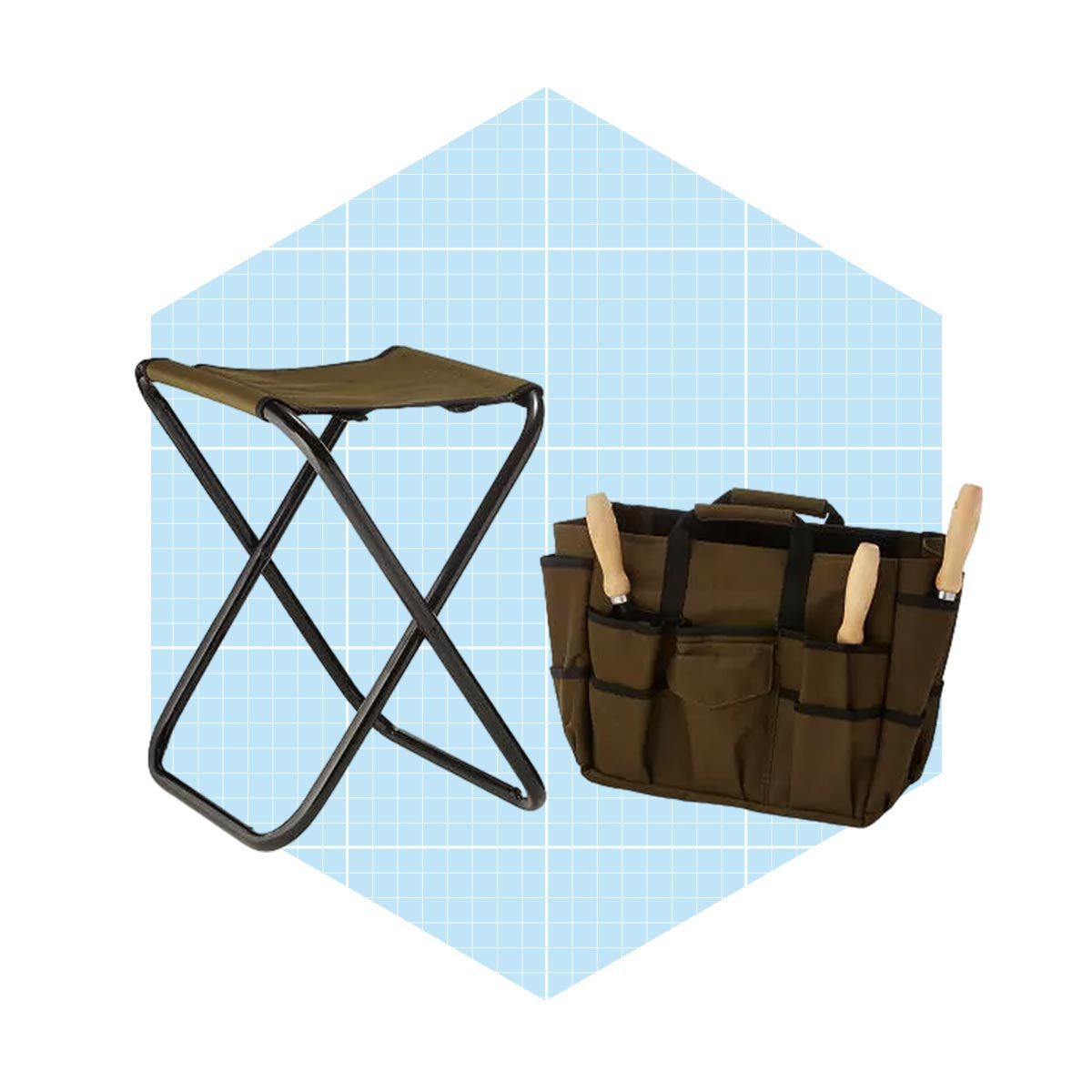 This Double-Duty Gardening Stool and Tool Bag Saves Time (and Your Back)