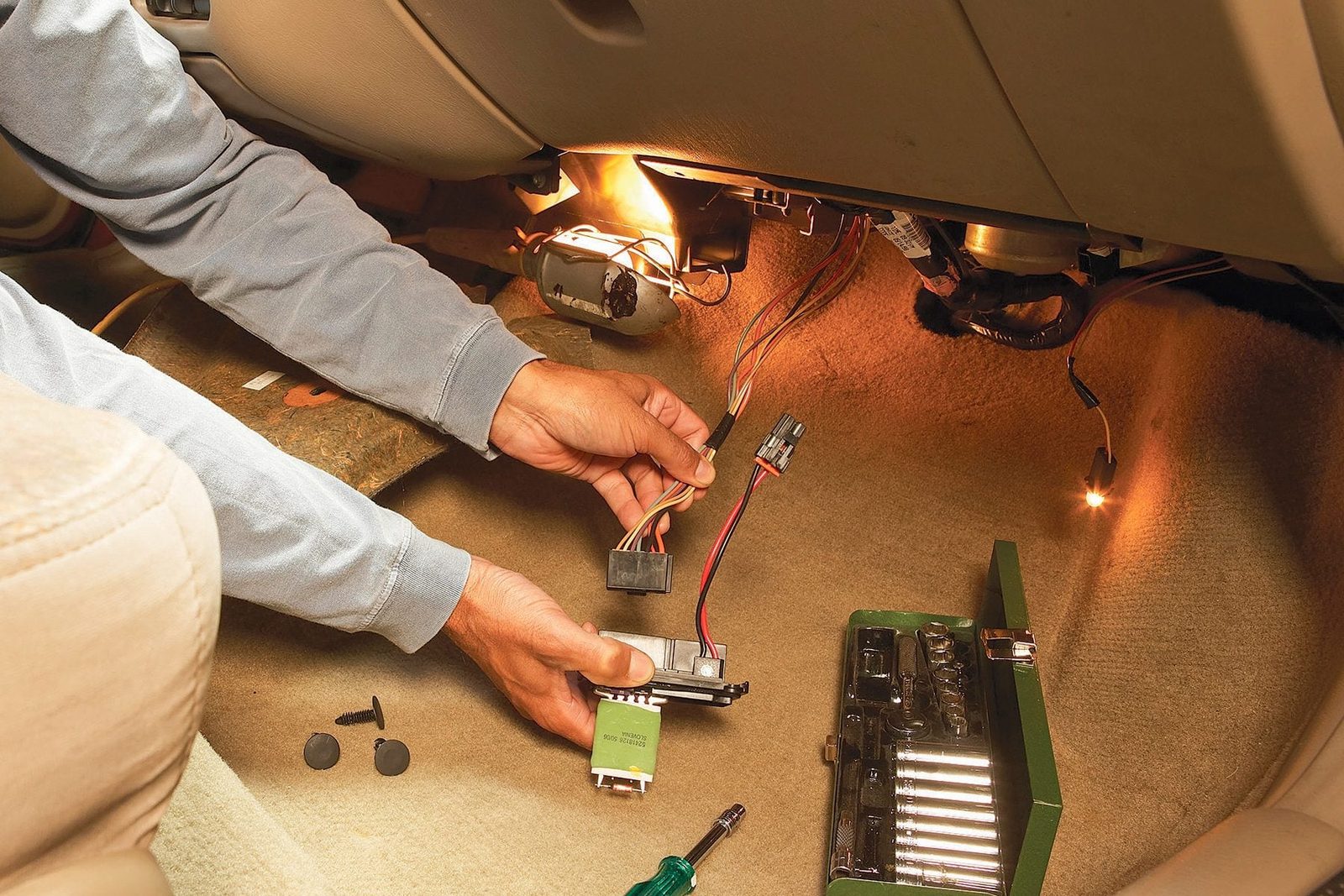 car heater blower motor replacement