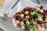Εύκολη Σαλάτα Τριών Φασολιών