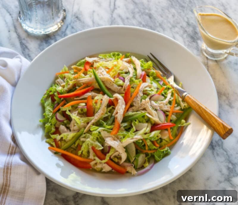υλικά για ασιατική σαλάτα κοτόπουλο | AFoodCentricLife.com