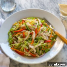 ασιατική σαλάτα κοτόπουλο | AFoodCentricLife.com