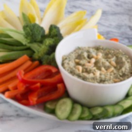 Ντιπ αγκινάρας με πέστο | AFoodCentricLife.com