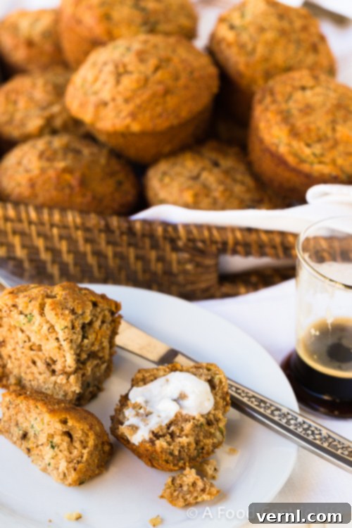 Zucchini Applesauce Muffins|Αφράτα Muffins με Κολοκύθι και Μήλο Χωρίς Γλουτένη