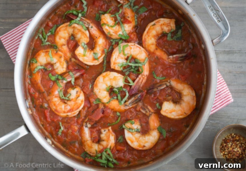 Σάλτσα ντομάτας για Γαρίδες Fra Diavolo