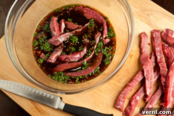 Ginger Flank Steak-6613 Stir-fry με flank steak τζίντζερ | afoodcentriclife.com