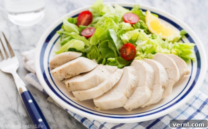 Πώς να φτιάξετε στήθος κοτόπουλου ποσέ | AFoodCentricLife.com