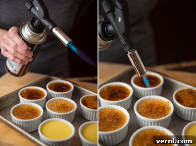 Πορτοκαλί Κρεμ Μπρουλέ 5 Πώς να κάψετε crème brûlée|AFoodCentricLife.com