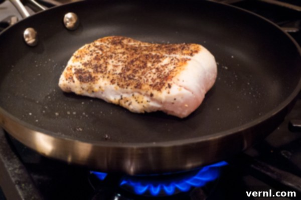 Lemon Caper Halibut -1020218 Τηγανητό χάλιμπατ | afoodcentriclife.com