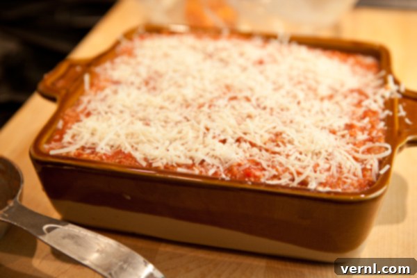 Lasagna Step by Step 0099 Η ολοκληρωμένη λαζάνια.
