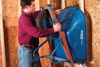 Master Your Wheelbarrow Storage with This DIY Rack