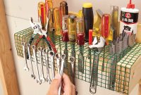 Hardware Cloth Tool Organizer