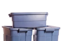 Easy DIY Storage Bin Shelves