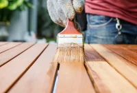 Winter Staining Your Wood Project Good Idea Bad Idea