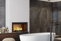 Bathroom Fireplaces Design Safety and Style
