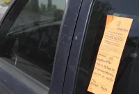 What Those Orange Car Tags Really Mean
