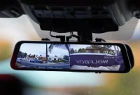 Rearview Revolution: A Dash Cam in Your Mirror