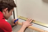 Simple Storm Door Sweep Adjustment for a Warmer Home
