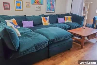 Albany Park Kova Sectional: Jewel-Toned Bliss for Ultimate Relaxation