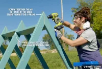 Father Builds Backyard Fairytale Castle for Daughters