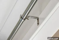 No-Drill Curtain Rod Brackets The Real Deal