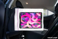 Ziplock Bag Car iPad Mount for Kids
