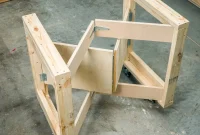 DIY Space-Saving Portable Workbench