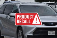 Toyota Recalls 168,000 Siennas Due to Faulty Seatbelts