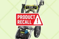 Explosion Risk Triggers Ryobi Recall of 750,000 Pressure Washers