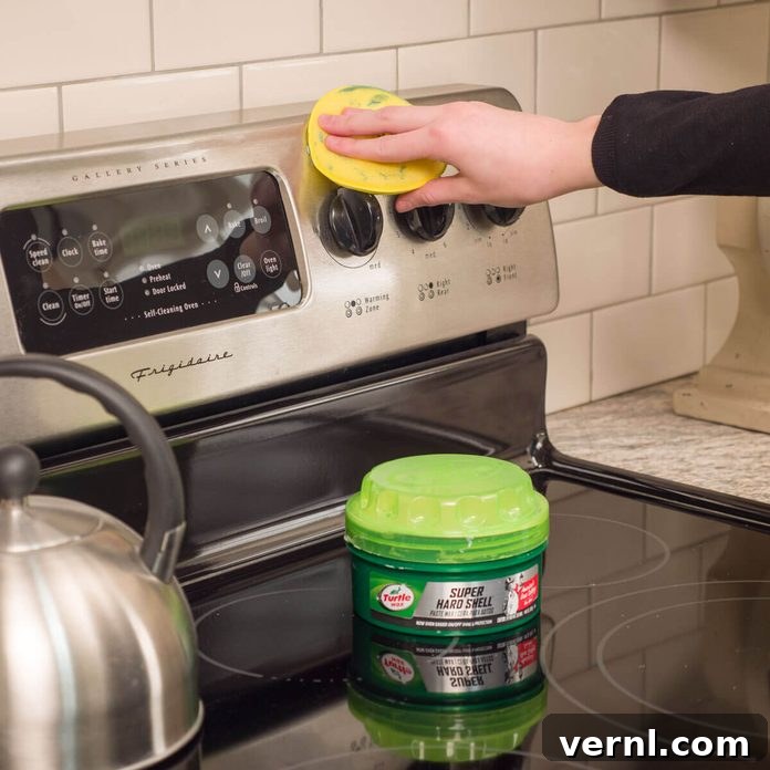 Unlock Kitchen Brilliance with Car Wax 3 Applying Car Wax to Stainless Steel Appliances for Smudge Protection