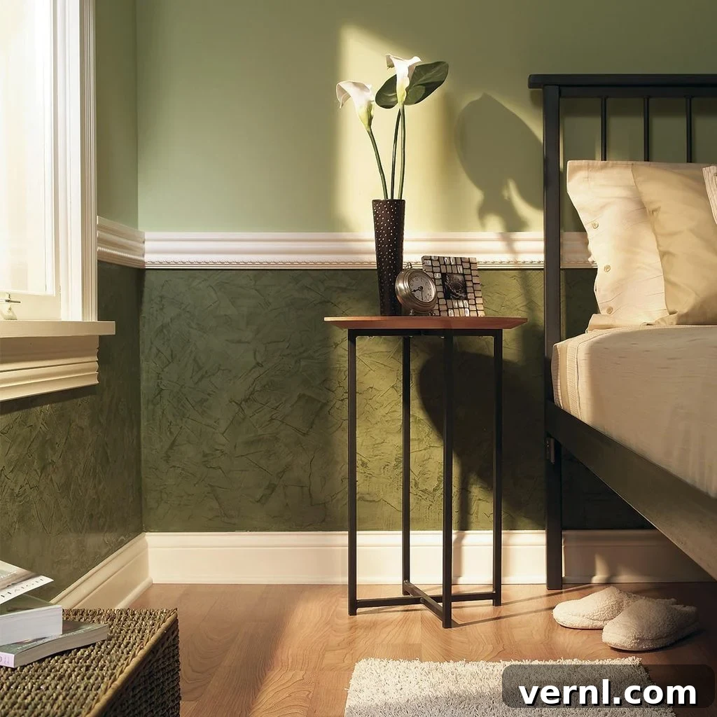 Sandalye Korkuluğu: Evinizi Hem Koruyan Hem Güzelleştiren Detay 2 Chair Rail: The Ultimate Guide to Wall Protection and Decorative Molding