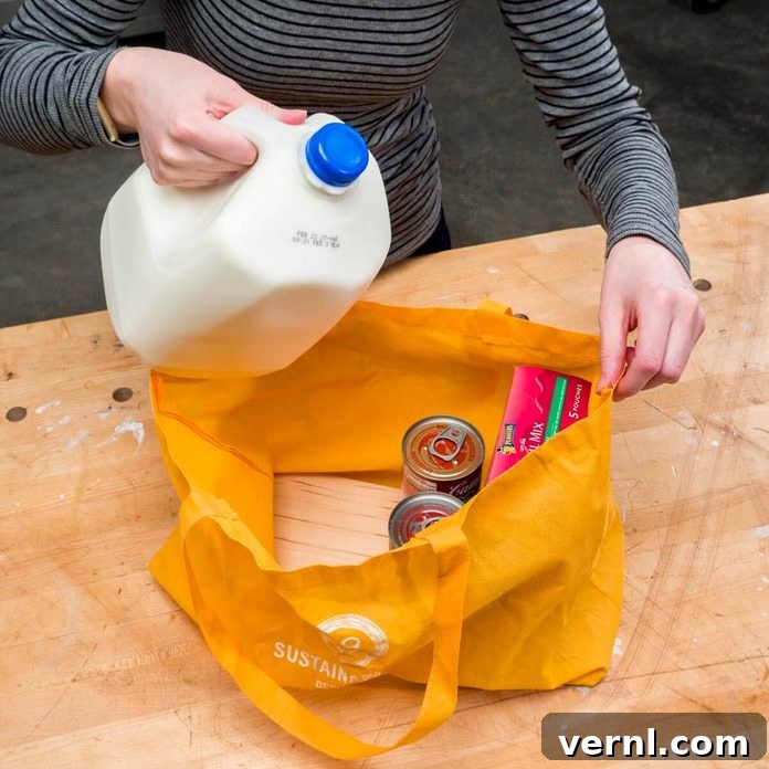 Fortify Your Reusable Grocery Bags 2 Sturdy reusable grocery bag with plywood base for heavy loads