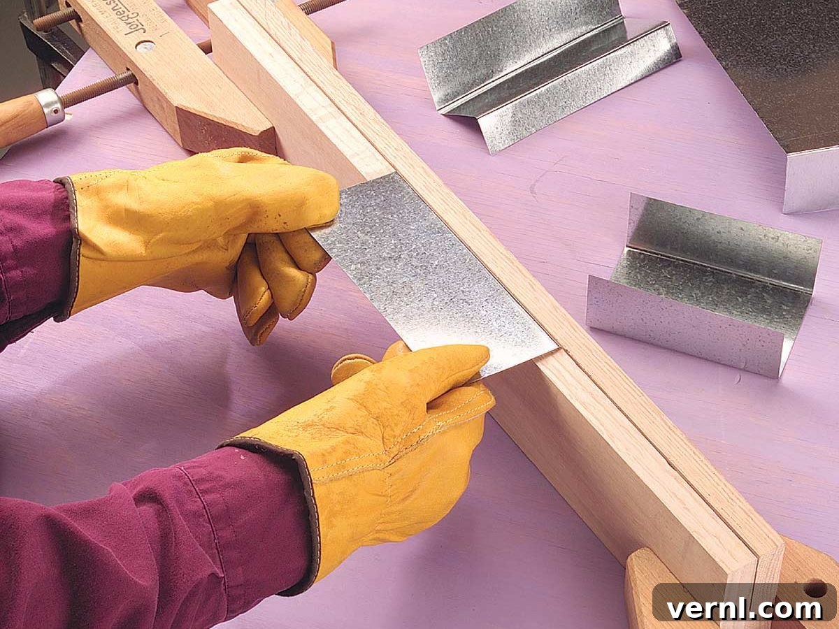 DIY Two-Board Sheet Metal Bending Tool for Crisp Angles