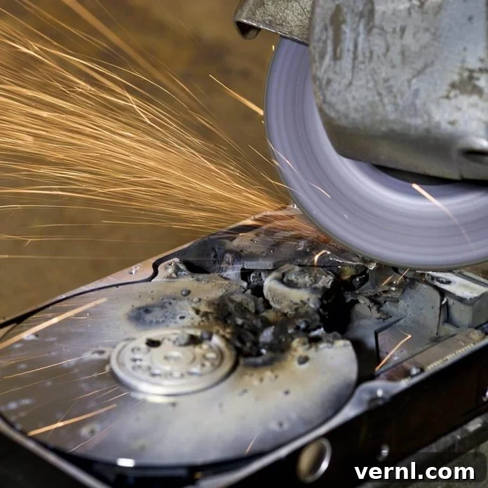 Ultimate Guide to Hard Drive Obliteration 5 destroy hard drive