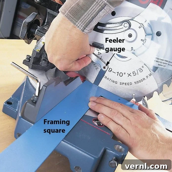 Miter Saw Tune-up for Perfect Square Cuts