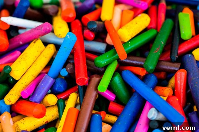 Uncommon Recyclable Surprises 2 broken crayons
