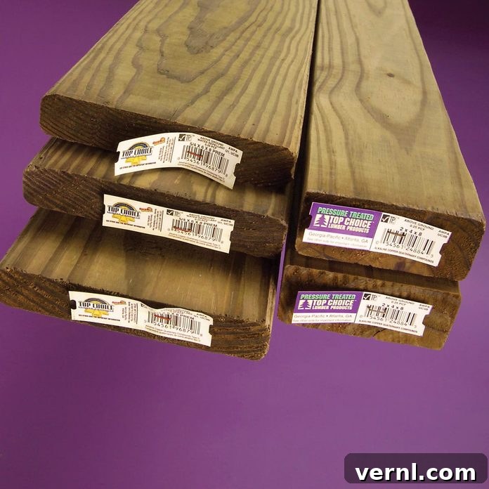 Green Treated Lumber: A DIY Explainer 2 green treated pressure treated wood lumber
