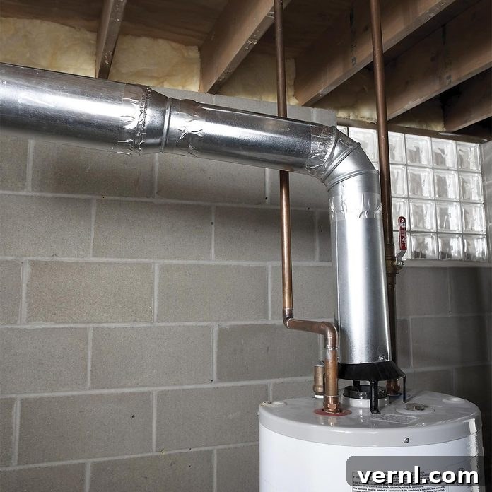 This Water Heater Venting Mistake Could Kill You 3 correctly installed water heater vent