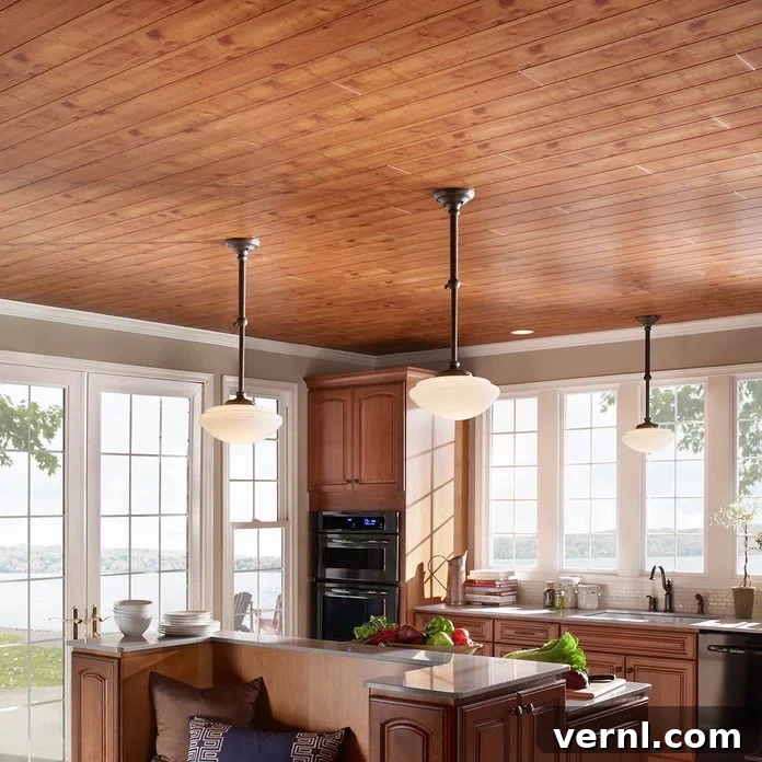 Transforming an Unsightly Ceiling with Wood-Look Planks 7 Armstrong WoodHaven results