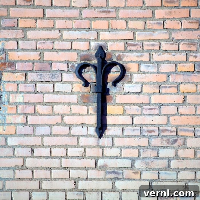 Metal plates on old homes