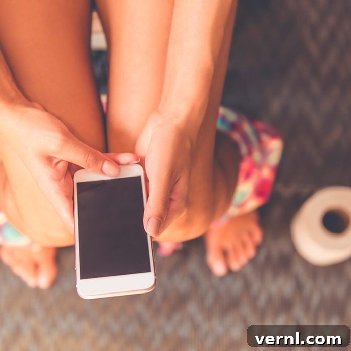 Tuvalete Telefon Sokmamak İçin Çok Güçlü Nedenler 2 toilet