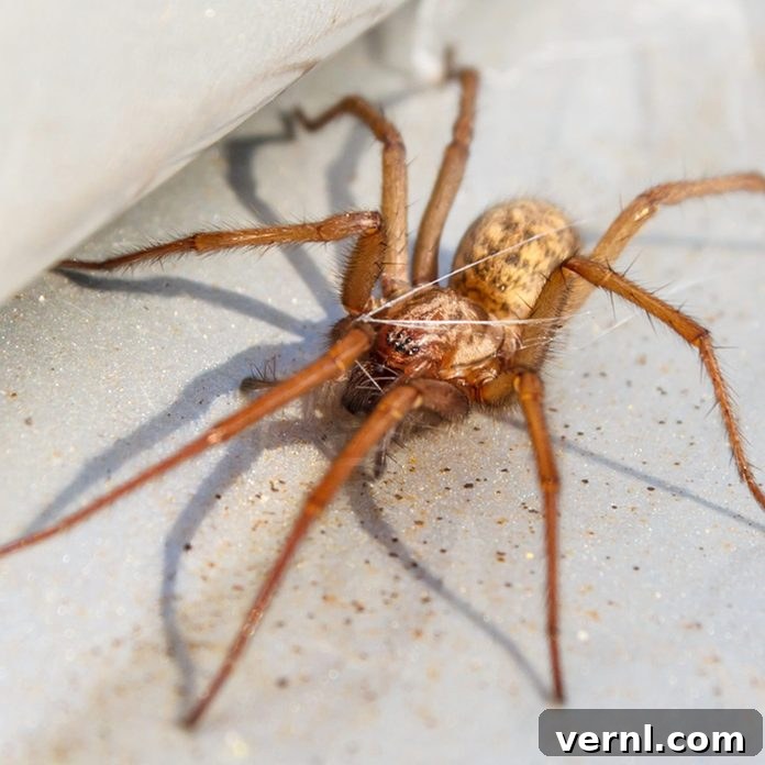 Spider on a web
