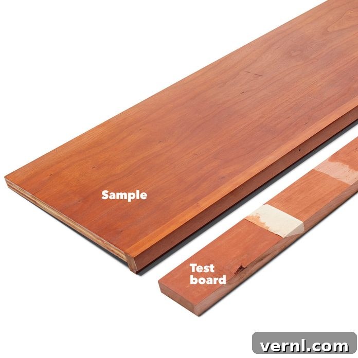 Seamless Wood Stain Matching Starts at Your Paint Store 3 matching stains