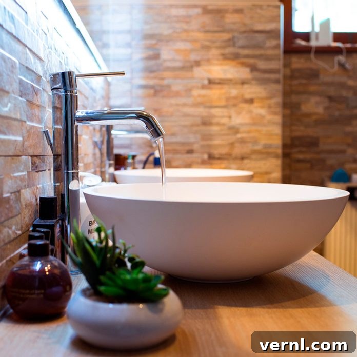 Why Vessel Sinks Are More Trouble Than They're Worth 2 vessel sink in bathroom
