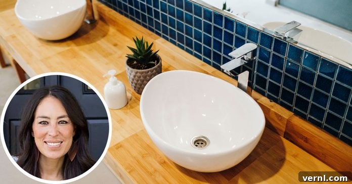 How to Maximize Space in Your Small Bathroom, According to Joanna Gaines 2 Joanna Gaines Small Bathroom Tips