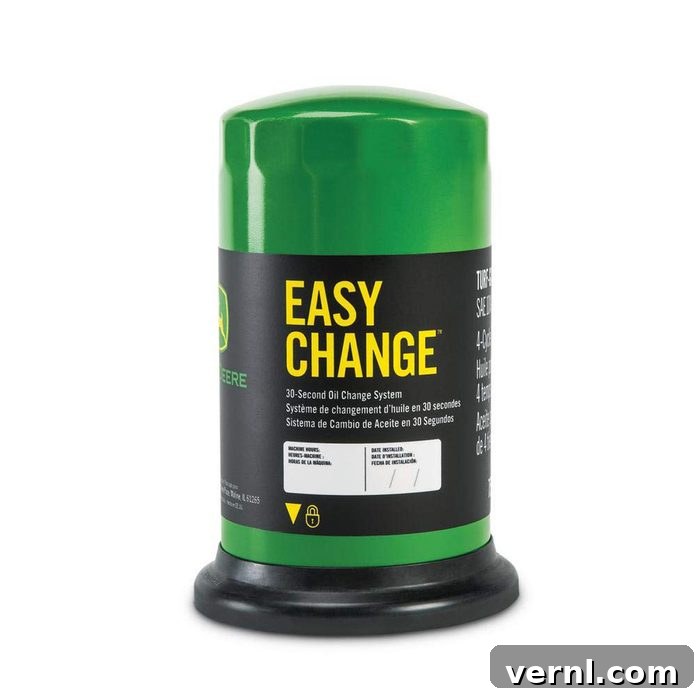 John-Deere-Easy-Change-Oil-Filter