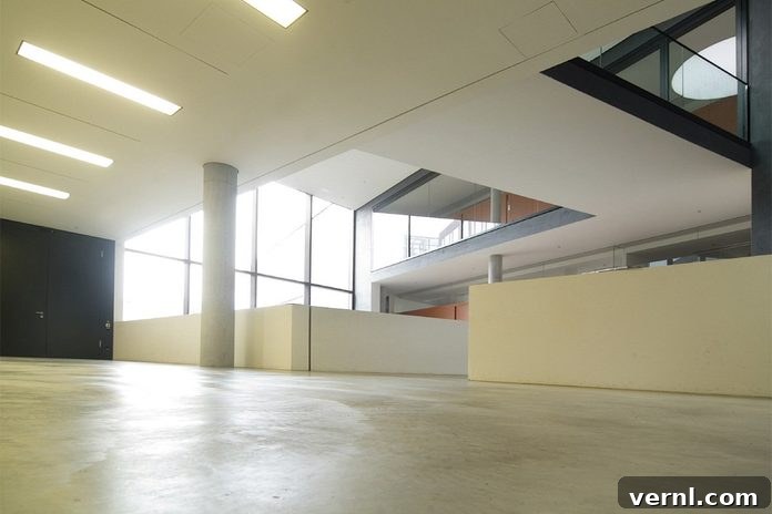 5 Essential Strategies for Concrete Care 3 Garage floor being cleaned with ACID Magic for stain removal